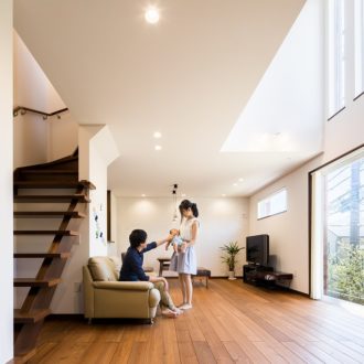 横浜市の工務店せらら工房の施工事例　家族の絆を育む、陽だまり煉瓦の家。