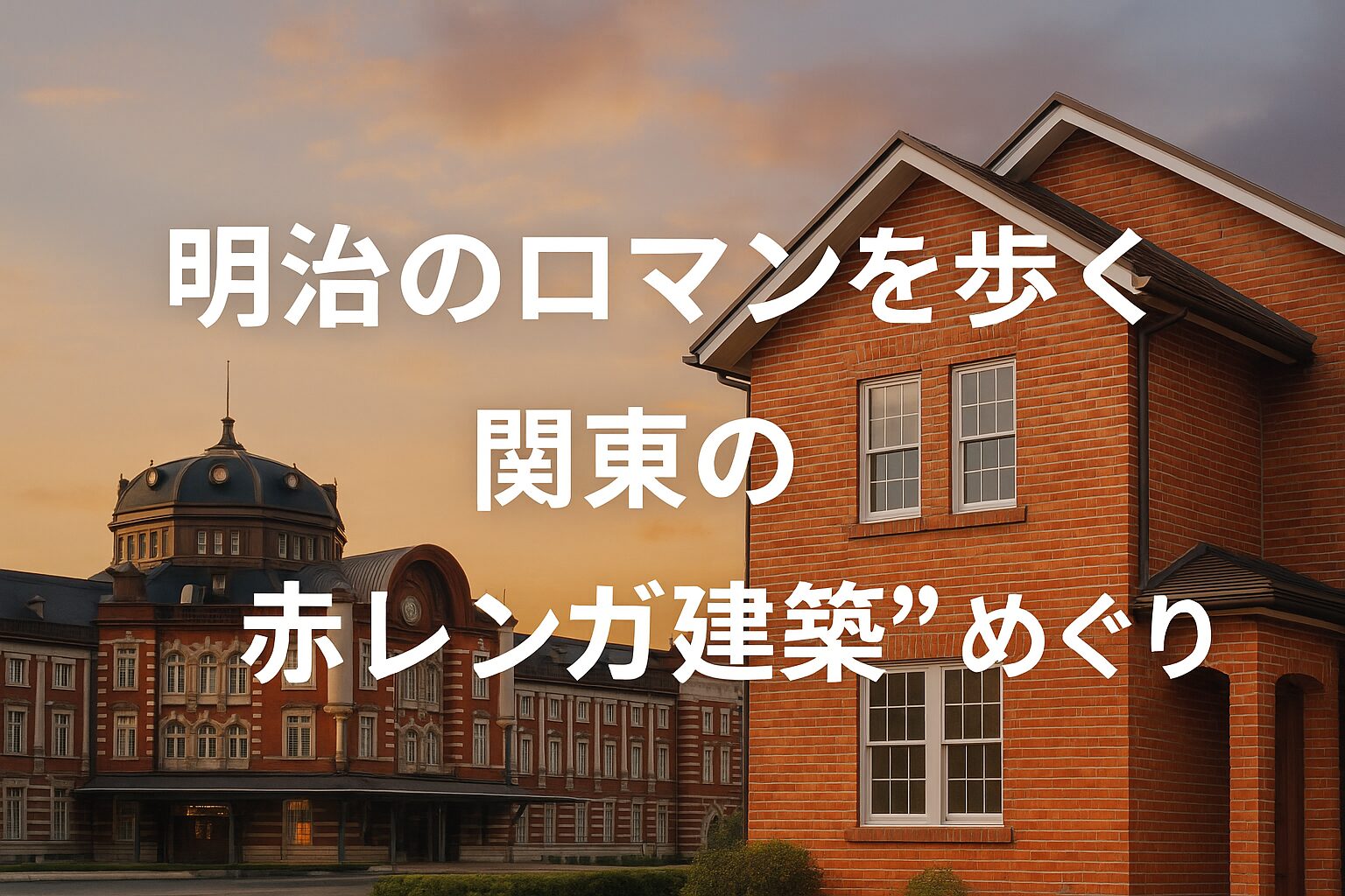 横浜市の工務店房のブログ　明治のロマンを歩く──関東の“赤レンガ建築”めぐり