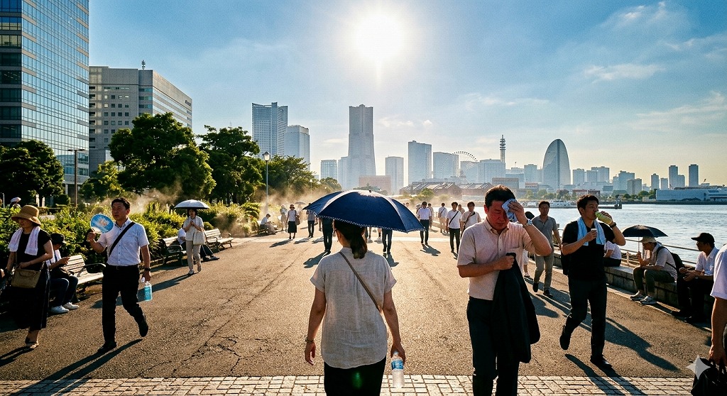 横浜市の工務店房のブログ　酷暑日