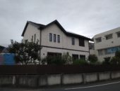 白レンガの家 完成しました